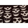misfits Fleece Blanket - Skull (Black)