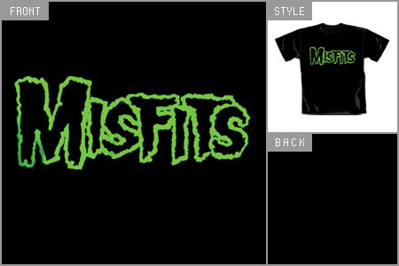 Misfits (Logo) T-shirt brv_95362005_P