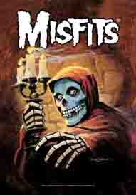 The Misfits American Psycho Textile Poster