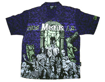 Misfits, The The Misfits Earth Ad Club Shirt