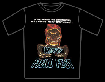 Misfits, The The Misfits Fiend Fest Tour T-Shirt