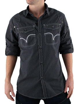Black Check Shirt