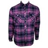 Mishka NYC Thayil Flannel Shirt (Purple)