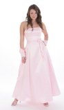 Miso 50s Bridesmaids Dress Long - Baby Pink - Large