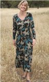 Penny Plain - Chocolate 16long Fern Dress