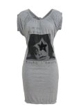 Religion Twiggy-Dr Grey Marl Dress M
