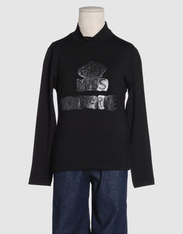 MISS BLUMARINE TOP WEAR Long sleeve t-shirts GIRLS on YOOX.COM