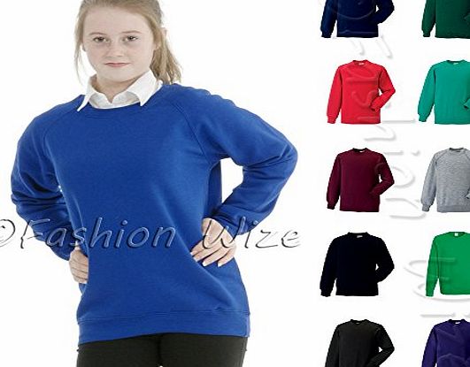 Miss Chief Girls Boys Unisex School Crew Neck Round Neck Sweatshirt Uniform Age 3 4 5 6 7 8 9 10 11 12 68