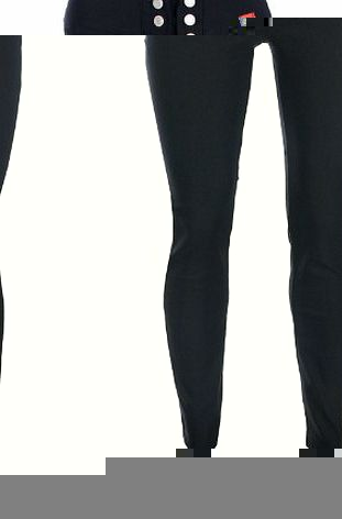 New Girls Black Grey School Trousers Sizes 4-16 Sexy Miss Sexies Super Skinny Black Zip (8, 29`` Inside Leg Grey)
