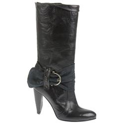 Miss Sixty Female Aston Leather Upper Leather Lining Leather Lining Fashion Boots in Black