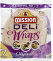 Mission Deli Wrap Original Flavour (7) On Offer