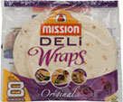 Mission Delicatessen Wrap Original (8) On Offer