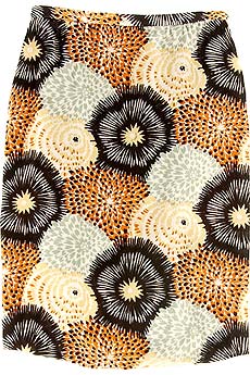 Missoni Amata velvet print skirt
