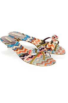 Missoni Kitten Heel Mules