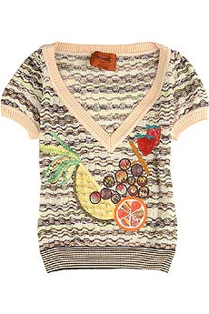 Lucy fruit applique top