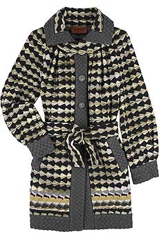 Missoni Park arrowhead print coat