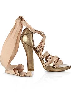 Missoni Ribbon tie sandals