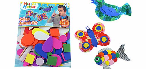 Mister Maker Collage Animals Kit
