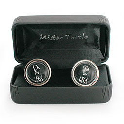 Mister Turtle Sex On Legs Cufflinks