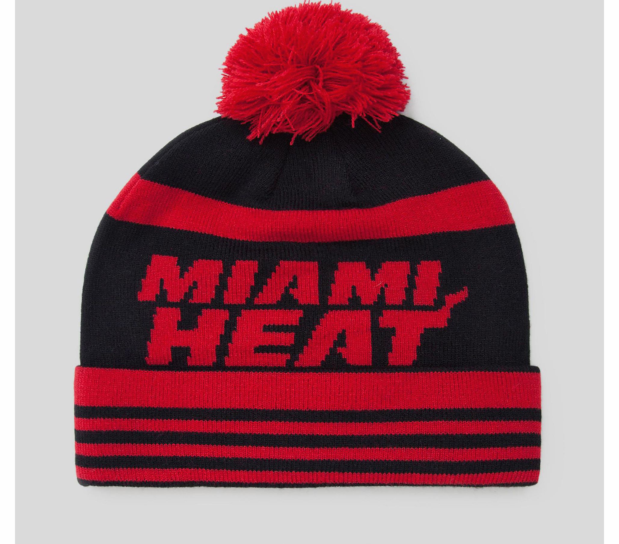 Onfield Miami Heat Bobble Hat