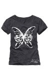Fashion Union - Grey 10 Butterfly Tee