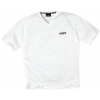 Mitre Mens V-Neck Poly T-Shirt White