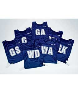 mitre Netball Mesh Bibs Large