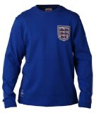 Mitre Umbro England 1966 Goalkeeper Jersey Deep Royal - White- Large