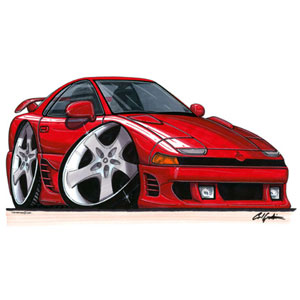 mitsubishi GTO - Red Kids T-shirt