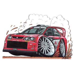 mitsubishi Lancer - Rally Red Kids T-shirt
