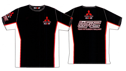 Mitsubishi Team T-Shirt 2008 Black