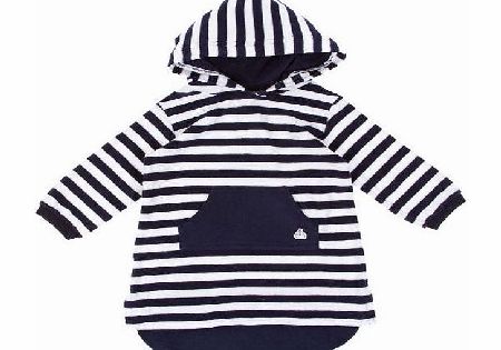 Mitty James Boys Mitty James Long Hooded Towel - Navy/White