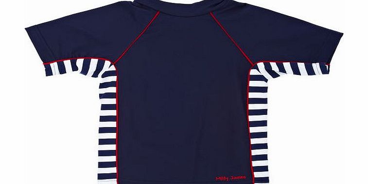Mitty James Boys Mitty James Stripe Rash Vest -