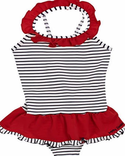 Mitty James Girls Mitty James Nautical Stripe Swimsuit -