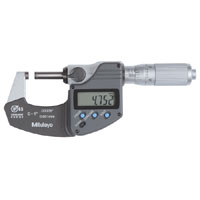 Mitutoyo 293-334 0-25mm Digimatic Spc Micrometer Ip65 Coolant Proof With Data Out