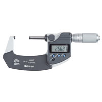 Mitutoyo 293-345 25-50mm Digimatic Spc Micrometer Ip65 Coolant Proof