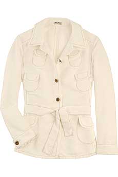 Miu Miu Belted Pocket Jacket