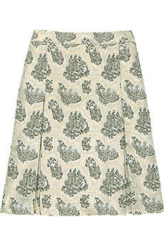 Miu Miu Brocade knee length skirt