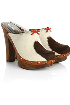 Miu Miu Cavallino clogs