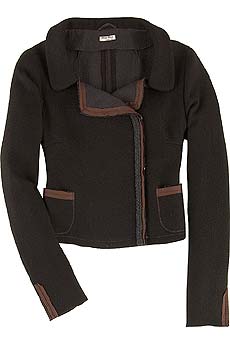 Miu Miu Double breasted cropped jacket