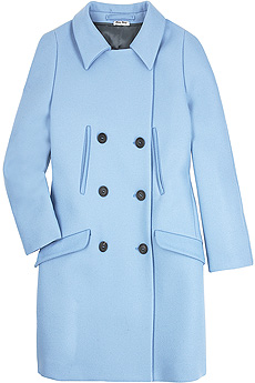 Miu Miu Double-breasted peacoat