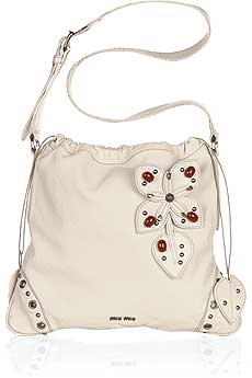 Miu Miu Drawstring Tote Bag