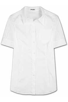 Fitted cotton shirt