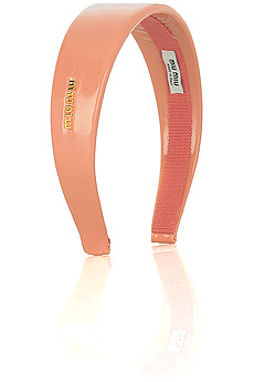 Miu Miu Patent Alice band