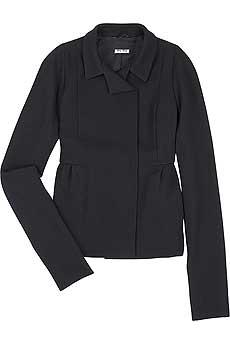 Miu Miu Ribbed babydoll jacket