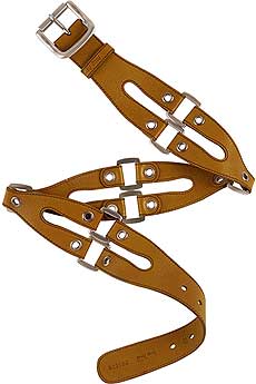 Miu Miu Silver Buckle Belt