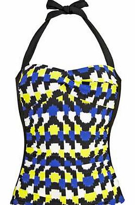  Match Print Tankini Top