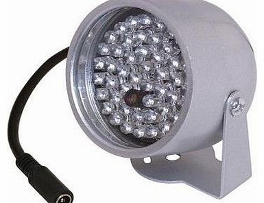 Mixed-Gadgets 48-LED CCTV IR Infrared Night Vision Illuminator Light for Night Vision Security Camera