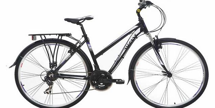 Mizani Vivo 15 Inch Hybrid Bike Black - Ladies