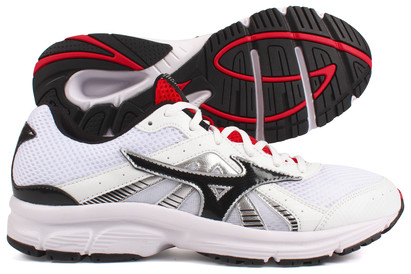 Mizuno Crusader 8 Running Shoes White/Black/Chinese Red